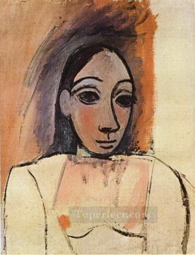  st - Bust of Woman 3 1906 cubism Pablo Picasso